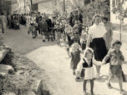 umzug beim sangerfest 1954